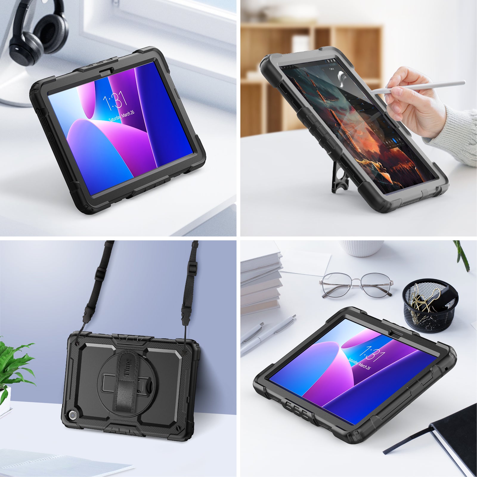 Lenovo Tab M10 HD 2nd Gen 10.1 inch Case-Tough series-Timecity